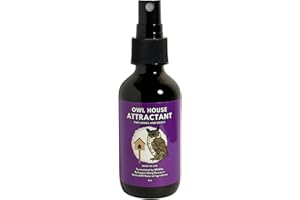 OTASU Owl Attractant - Bait Lure for Owl Houses and Boxes - 2oz Spray Bottle - Research-Backed All Natural Pheromone and Scent Mimicking Formula Blend - Made in The USA