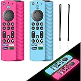 [2Pack]NS-RCFNA-21 Remote Cover Replacement for Insignia Toshiba CT-RC1US-21 CT95018 FireTV Remote,Alexa Voice Remote Silicon