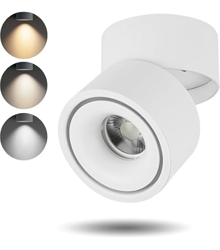 3W LED Cylinder Downlight - Dimmable, Surface Mount, Warm White Or Pure White