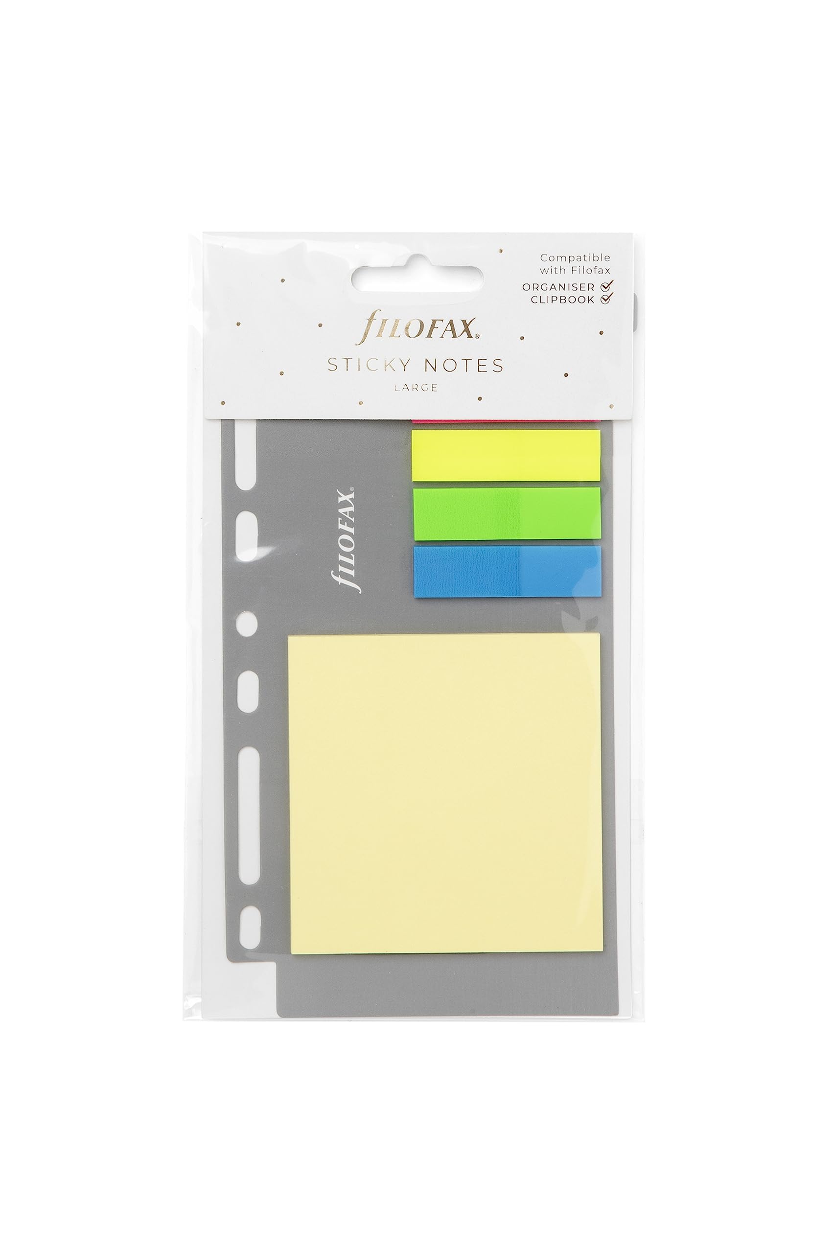 Filofax Personal Large Sticky Notes - Assorted