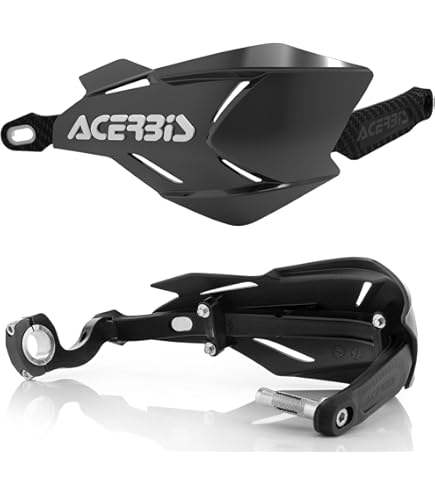 Acerbis Endurance-X Handguard Black/White – 2980461007 - View #9