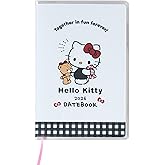 Sanrio Pocket Date Book 2026 Hello Kitty Paper Starts in October Compact Size Notebook Diary 622915