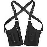 Underarm Shoulder Bag For Men & Women,Premium Leather Adjustable Unisex Holster Under Arm Bag