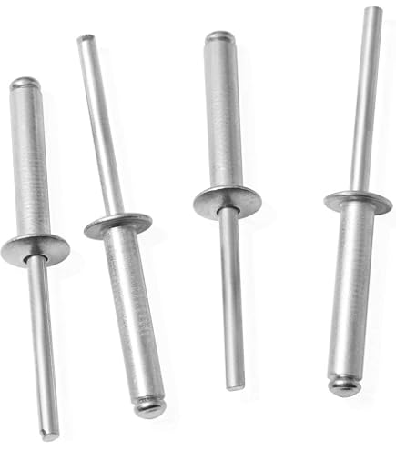 Pop Rivets For Metal Repair 120Pcs Aluminum Blind Rivets Black Pull ...