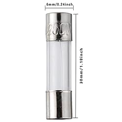 BOJACK 15 Values 200 pcs Fast-Blow Glass Fuses