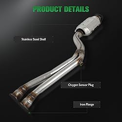 SCITOO 54666 Rear Catalytic Converter Fit For Lexus