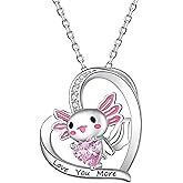 xuaneasytoon Fashion Necklace, Beautiful Mexican Axolotl Necklace for Women