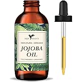 Baja Basics Pure Jojoba Oil for Skin Cold Pressed Moisturizer for Face, Body, Nails and Hair – Multi-Purpose Beauty Product – Vitamin E – Anti-Aging, Hydrating Oil for Men and Women – 4 oz Bottle