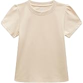 Family Feeling Girl Tshirts Short Sleeve Crewneck Kids T-Shirts Top Tee