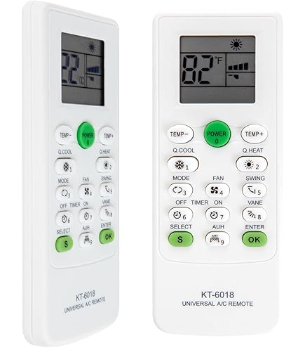 Télécommande De Remplacement Pour Climatiseur AUX - Modèles YKR-F/001, /006, /09E - Infrarouge, Pas De Programmation