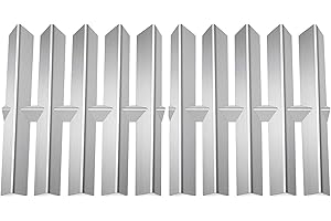 YOUFIRE Flavorizer Bars Grill Replacement Parts for Weber Summit Silver A and B, Summit Gold A4 and B4, Summit Platinum A4 and B4, Stainless Steel Heat Shields Set Weber #9896