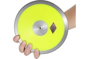 CDOKY 1 Kg Sports Discus, Nylon Discus with Steel Rim and Center, 2.2 Lbs Practice Discus, Training Disc for Men and Women, Outdoor Throwing Disc for Beginners and Professionals