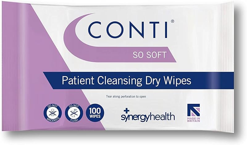 CONT I SoSoft Large Patient Wipes Pack of 100 - 30x28 cm