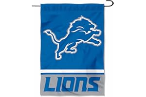 WINCRAFT Detroit Lions Double Sided Garden Flag