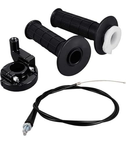 Throttle Grips With Cable & Left Clutch Lever For Honda XR CRF Dirt Bikes & Pit Bikes