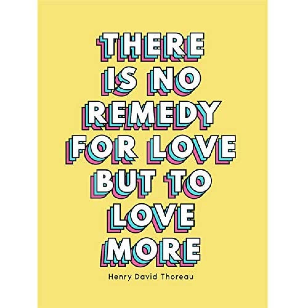 Wee Blue Coo No Remedy For Love Canvas Wall Art Print