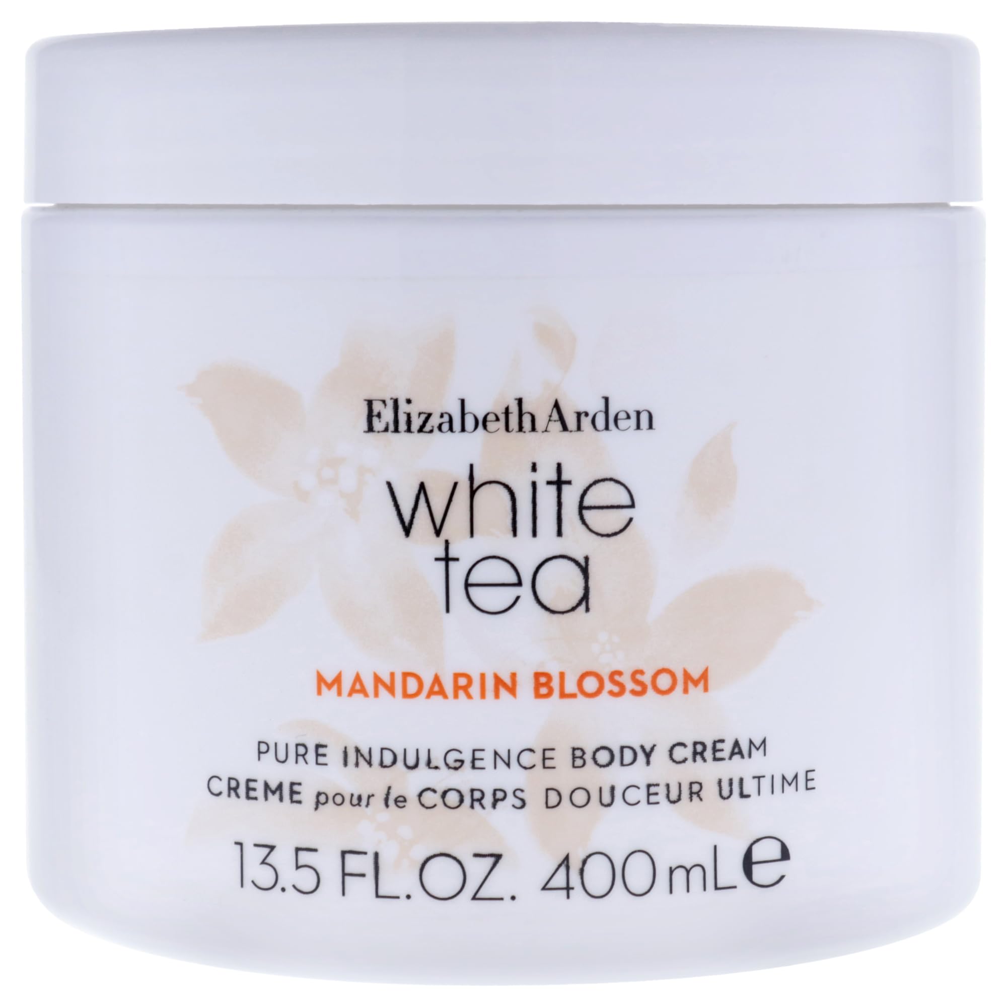 Elizabeth Arden - White Tea Mandarin Blossom, Body Cream, with Mandarin and White Tea, Smooths and Moisturises the Skin, Light and Non-Greasy Formula, Lightly Scented - 400 ml