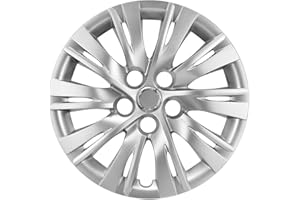 Blueshyhall Universal Hubcap Wheel Cover Set of 4, Replacement Car Vehicle Wheel Rim Skin Cover Fits 16 inch Hubcap Wheel - S