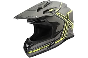 TCMT Motorcycle Dirt Bike Off-Road Motocross ATV Mountain Bike Full Face MX Helmet for Men Women DOT Approved