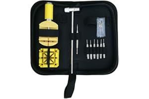 EONBES Watch Link Remover Kit, Watch Chain Pin Removal Resizing Tool Kit, 16 Pieces