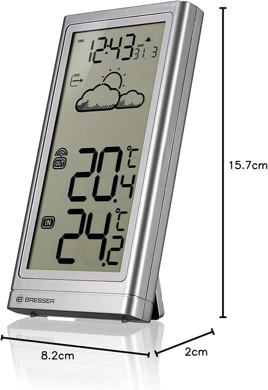 Meteo Temp Plateado
