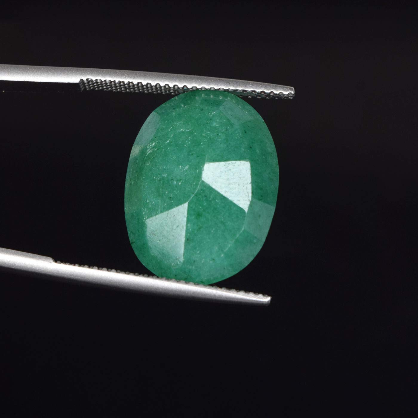 GEMHUB Loose Gemstones Colombian Emerald Approx 60.00 Carat - 7 Pcs Natural Oval Cut Green Emerald Loose Gems
