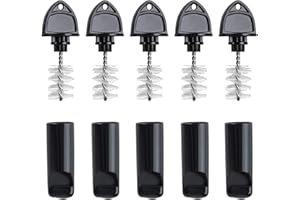 FERRODAY Draft Beer Tap Plug 10 Pieces Keg Faucet Tap Plug Brush Draft Beer Rubber Tap Soother Covers Beer Faucet Brush Plug Beer Faucet Tap Cleaning Plug - 5+5 Keg Faucet Brush Plugs for Keg Beer Tap