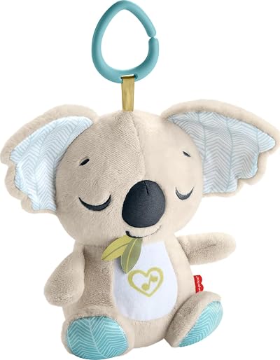 Fisher-Price On-the-Go Koala Soother Plush Toy Music White Noise 0+ Months