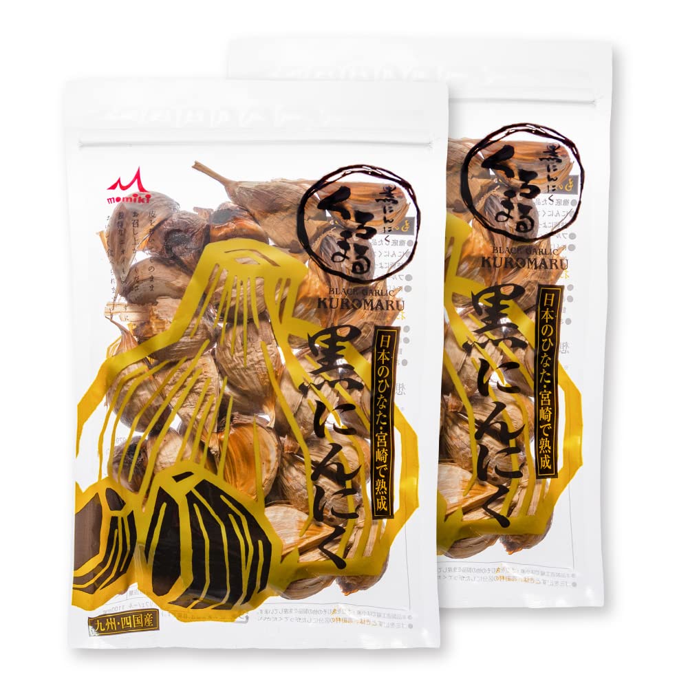 momiki もみきの黒にんにく くろまる 2袋 宮崎県産 31片入 (360g 以上) 黒にんにく商品画像