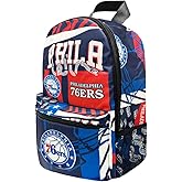 Pro Specialties Group Philadelphia 76ers basketball travel backpack, hiking, gym Backpack durable bag designed for men and women. Ideal for Adults, extra-large & waterproof use for various activities