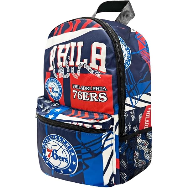 76ers laptop backpack Pro Specialties Group Philadelphia basketball travel backpack, hiking, gym durable bag designed for men and women. Ideal for Adults, extra-large & waterproof use for various activities Length - Power:7'6''MRC White Fish Combo Box Disc Drag Whether youre heading to
