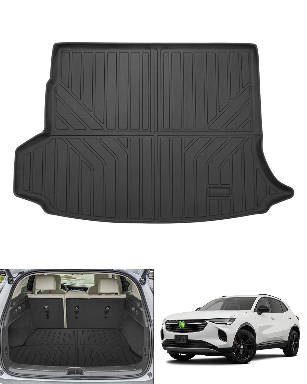 Cartist Cargo Liner Custom Fit for Buick Envision 2021 2022 2023 2024 2025 2026 All Weather Trunk Mat for Envision Accessories TPE Waterproof Image Cartist Cargo Liner Custom Fit for Buick Envision 2021 2022 2023 2024 2025 2026 All Weather Trunk Mat for Envision Accessories TPE Waterproof Image