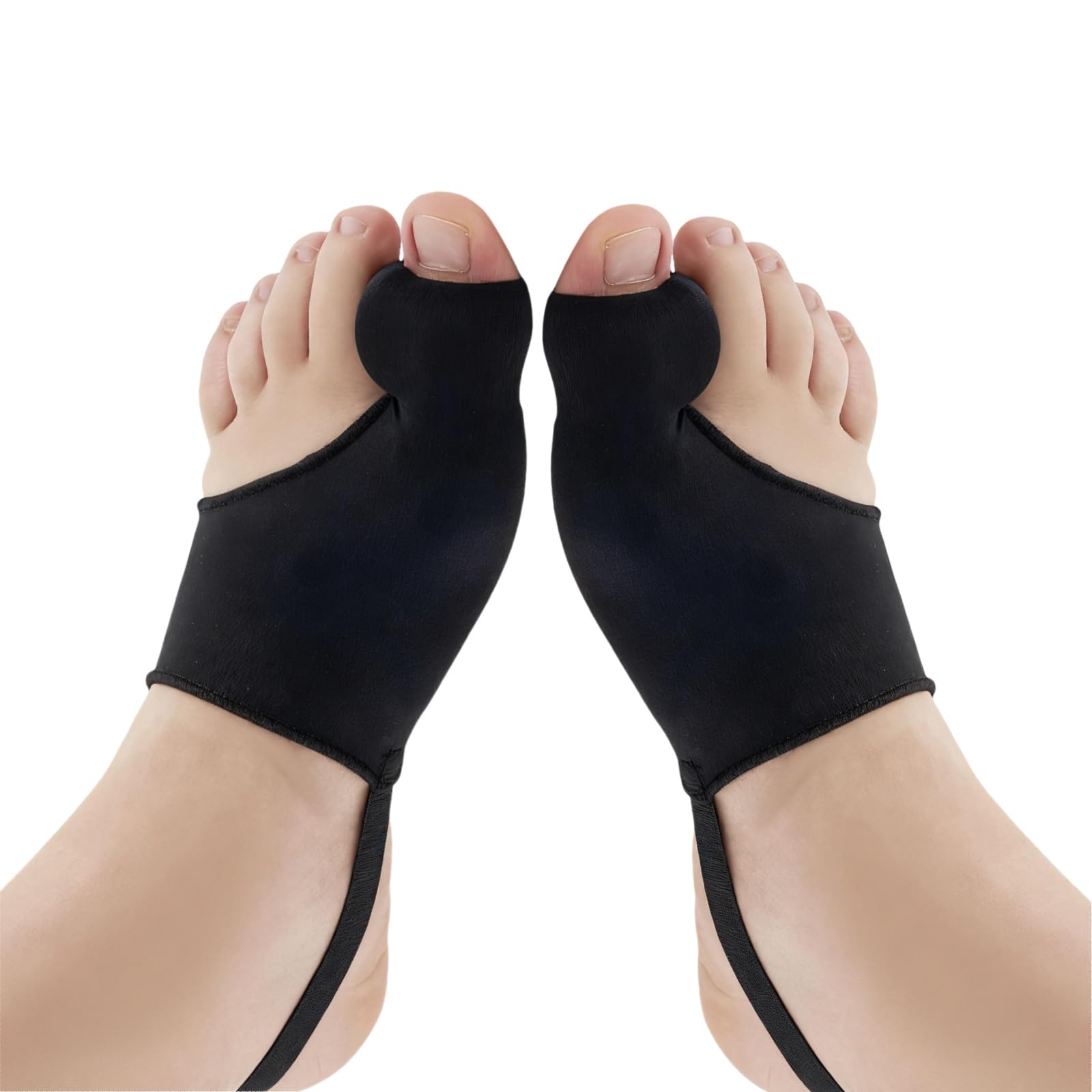 Photo 1 of Bunion Corrector for Women & Men Big Toe Straightener-Bunions Correction Women & Men-Bunion Splint-Bunions Pads for Bunion Relief-Hallux Valgus Pain Relief,Comfortable & Breathable for Day/Night (2, Black)