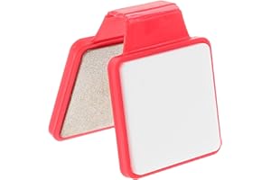Veemoon Portable Ice Hockey Tool Sharpener with Double-Sided Crystalline and Ceramic Stones for Precision