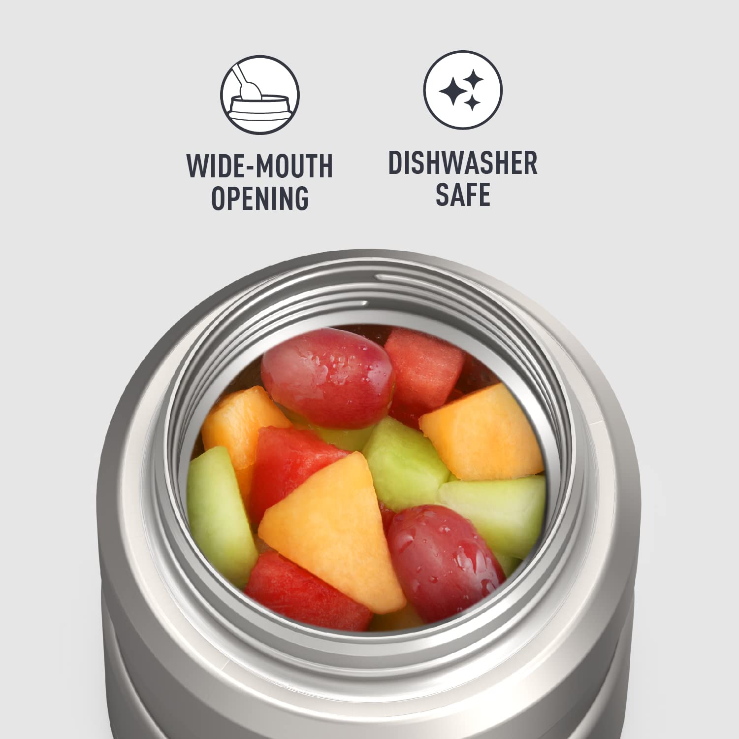 Stainless Steel Food Storage 16 Oz Thermos Food Jar Yeti Lunch Box