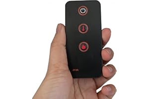 Replacement Remote Control for Pleasant Hearth Electric Fireplace Heater 18-600-310 GCE-1803 GCE18TRG13 23-600-320 GCE-2303 G