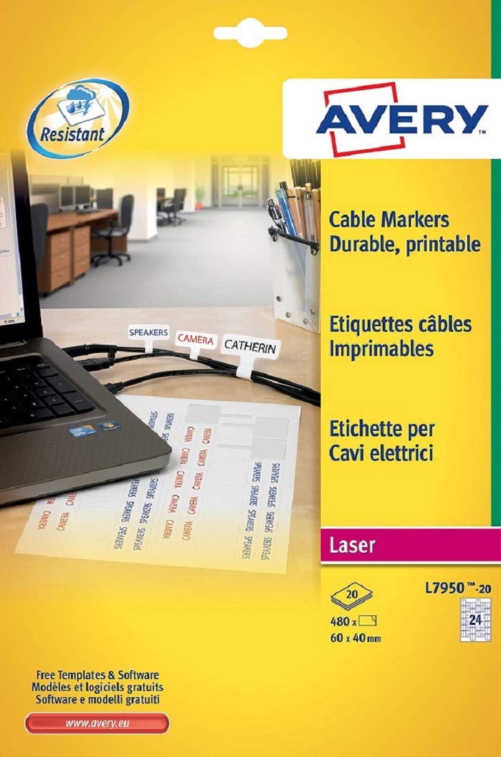 Avery AV06191 Small Cable Marker