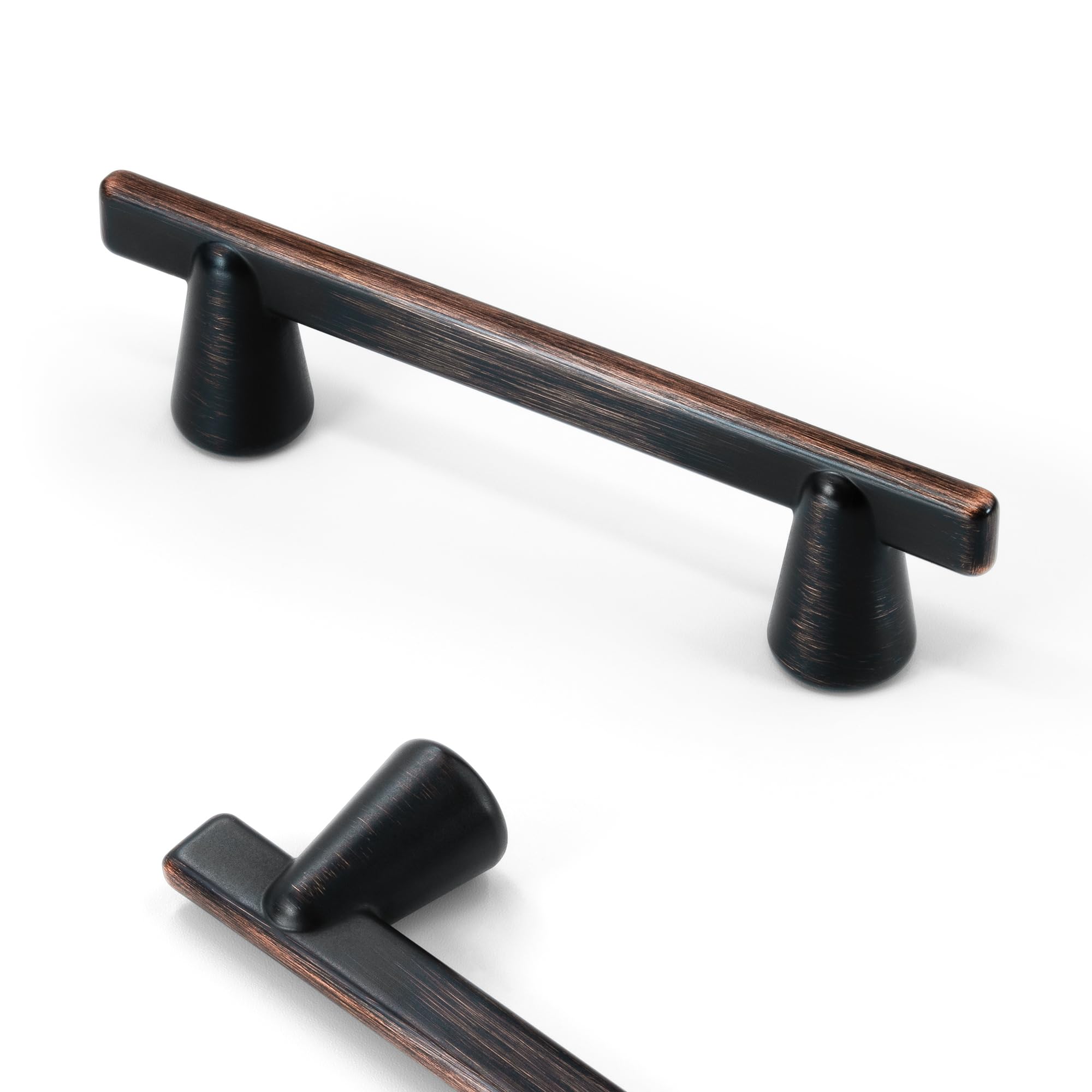 HESTIA HARDWARE 10 Pack Oil Rubbed Bronze Drawer