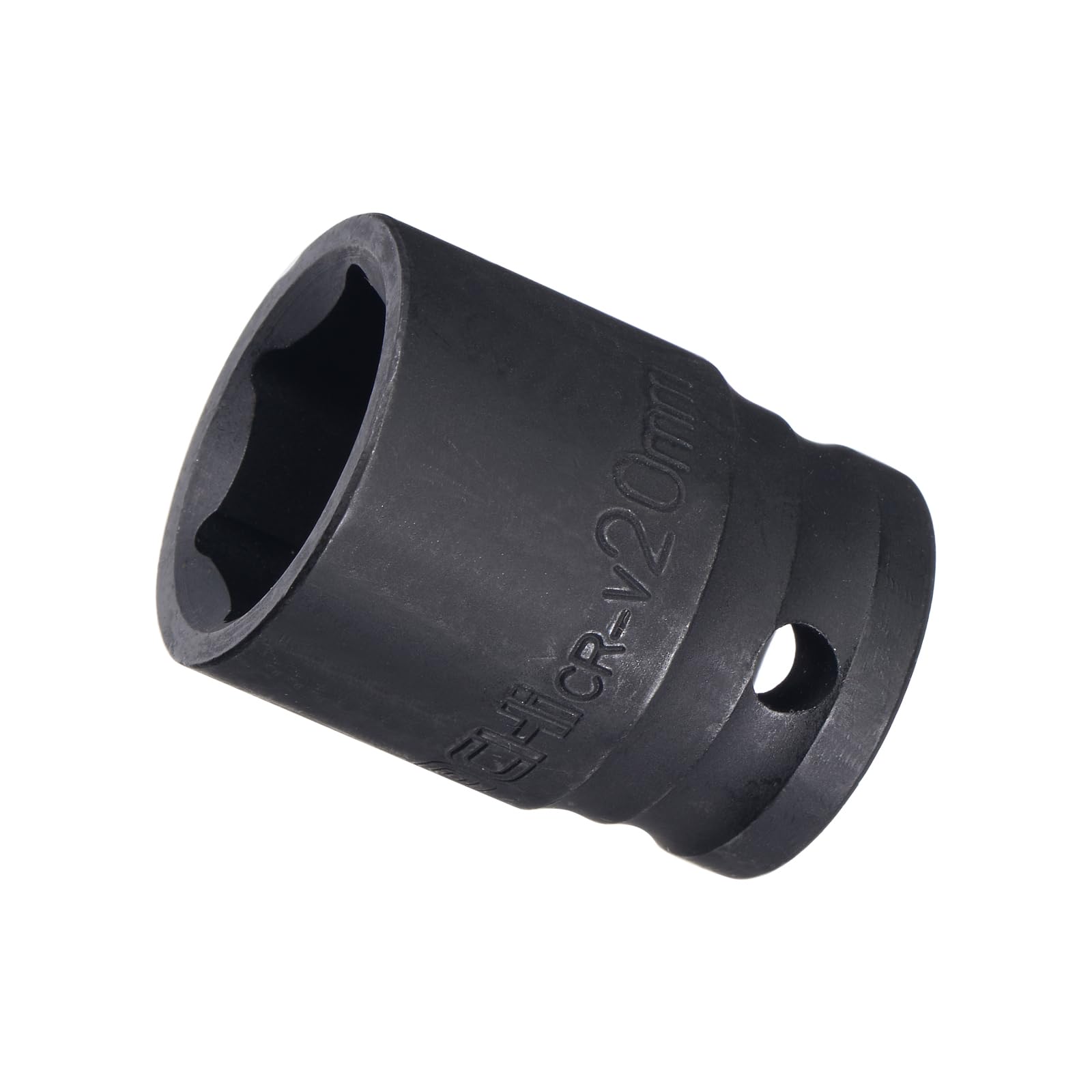CoCud Deep Impact Socket, 1/2 Inch Drive 20mm Socket Size, CR-V 6-Point Metric Deep Sockets - (Applications: for Remove Tighten Hex Head Bolts Nuts)