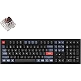 Keychron K10 Pro Wireless Custom Mechanical Keyboard, Full-Size QMK/VIA Programmable Bluetooth/Wired White Backlight with Hot