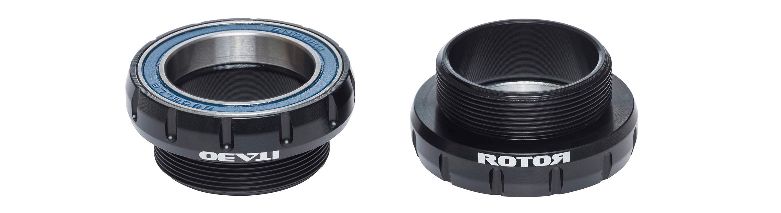 Rotor ITA 30 Steel Unisex Adult Bottom Bracket, Black, Normal