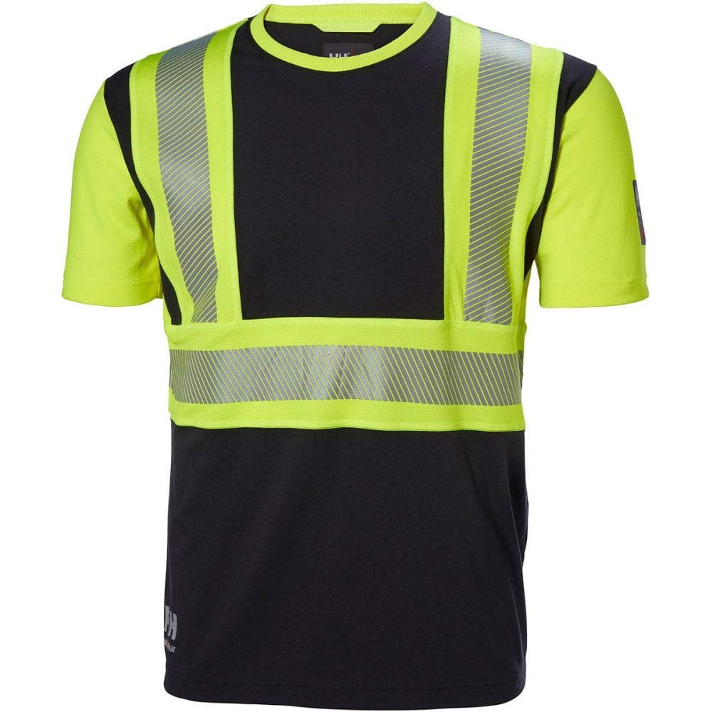 Helly Hansen ICU T-Shirt Colour: 369 Yellow/Ebony Talla: M