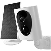 VIRTAVO Wireless Solar Security Camera Outdoor, 2K Starlight Color Night Vision, PIR Motion Detection, Battery Powered, 2-Way Audio, Weatherproof, Cloud/SD Storage, 2.4GHz WiFi, No Monthly Fee
