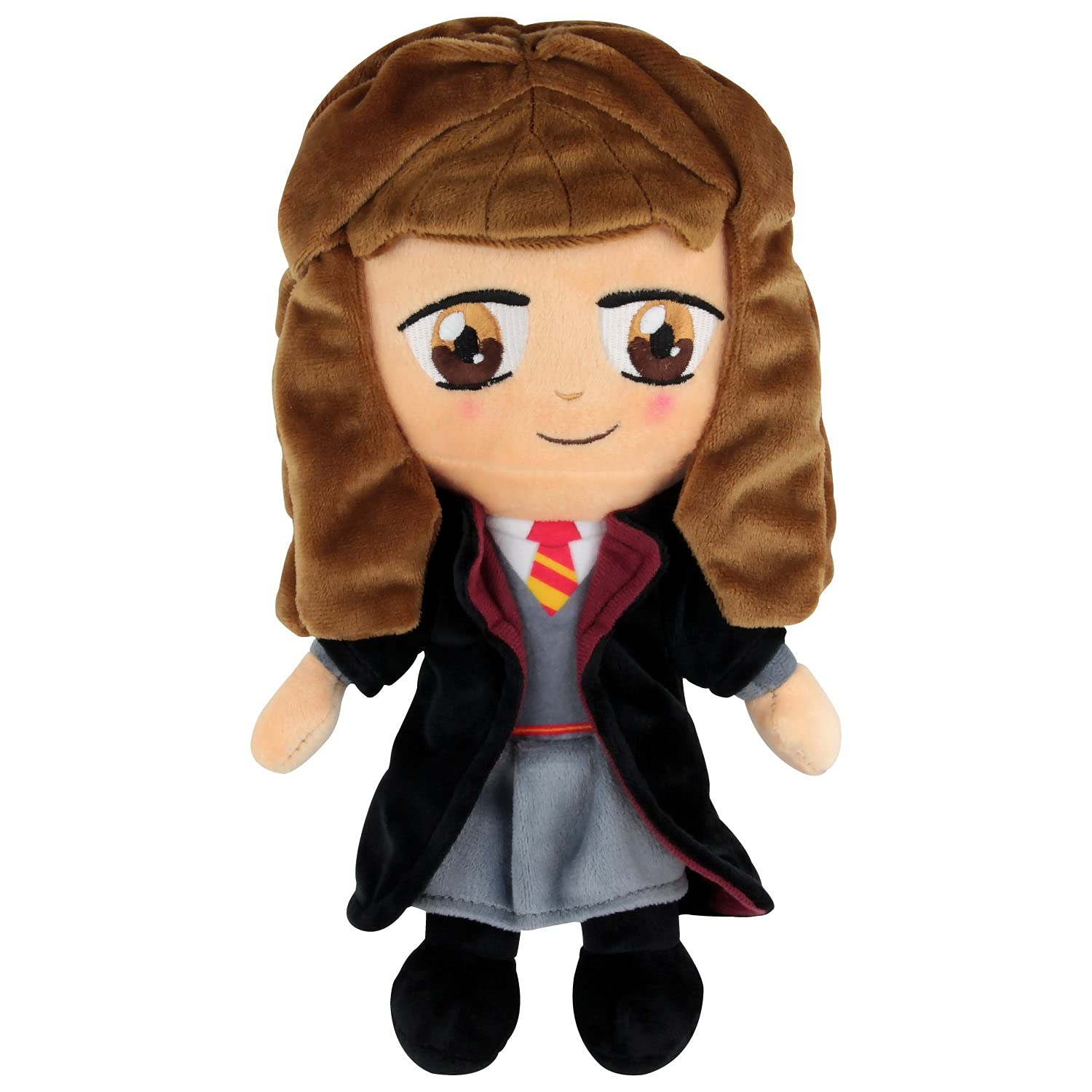 p:os 33897 - Harry Potter Hermine Plush Toy Approx. 29 cm True to the Original Design, Soft Polyester, A Must For All Fans Of The Well-known Wizard
