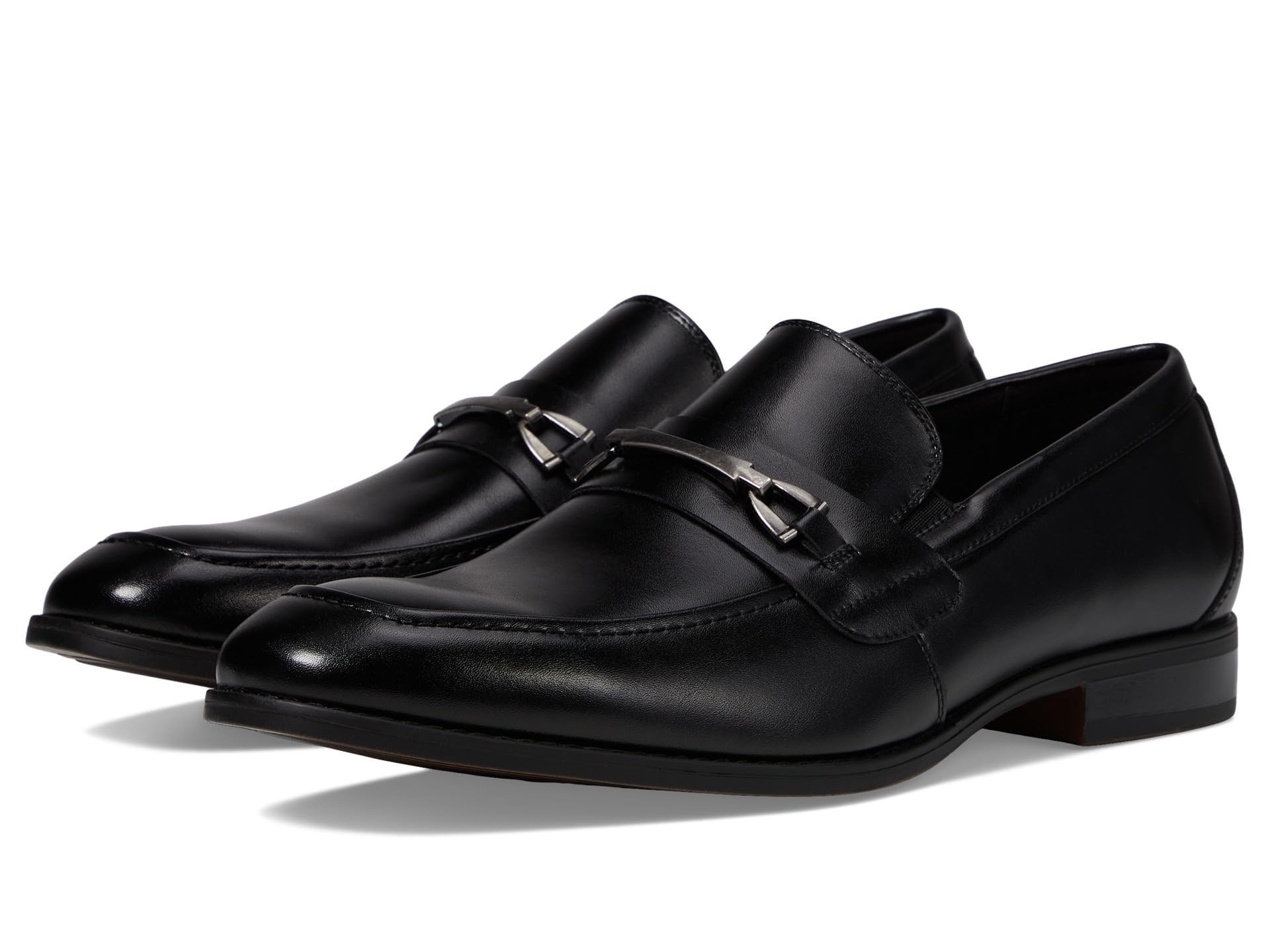 Stacy Adams Men's Lundy Slip On Loafer, Black, 11.5
