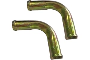 2Pcs 90° Elbow Heater Hose Connector Adapter,Car Accessories for Automotive Systems, 5/8" x 5/8" in 16mm x 16mm,Coolant Pipe 