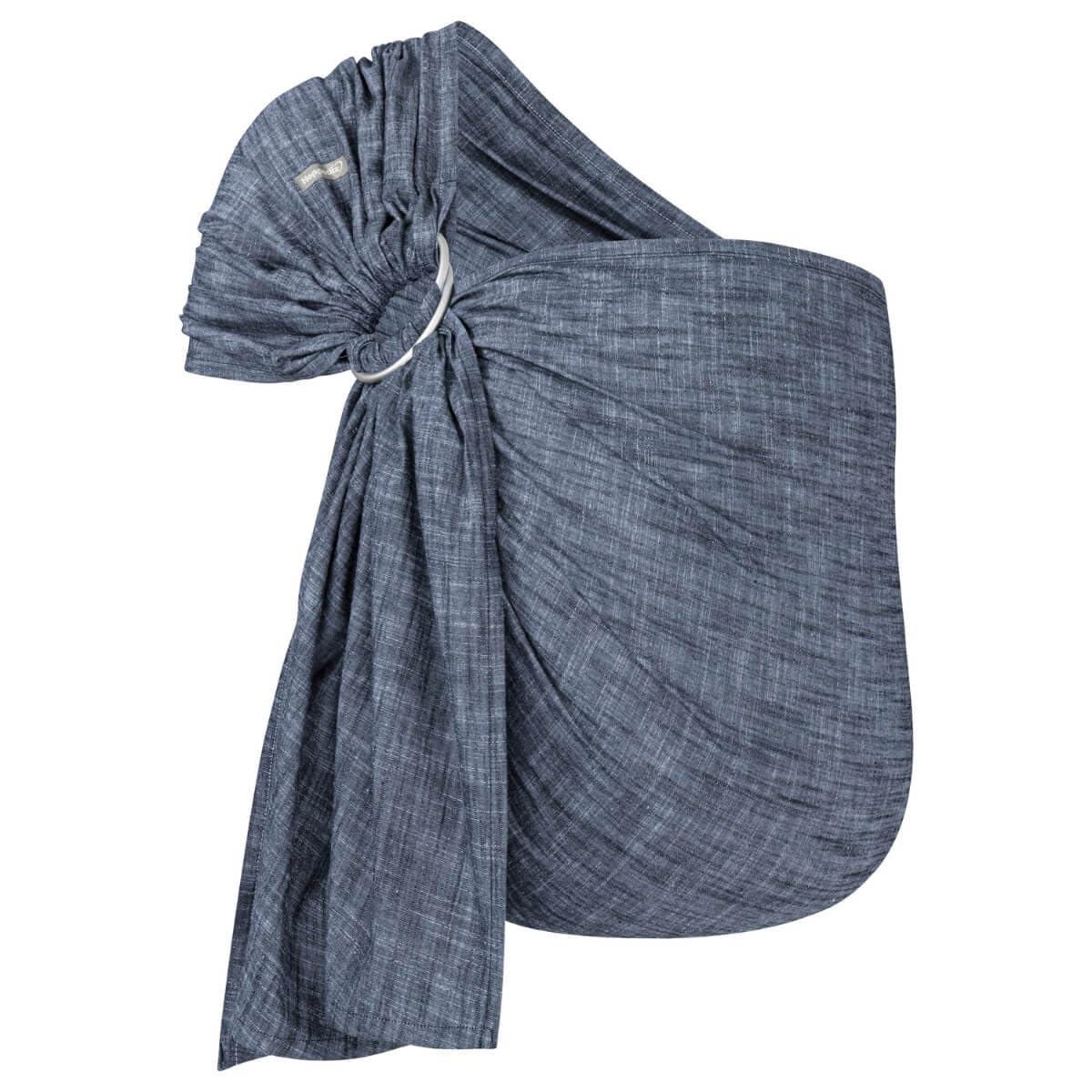 HOPPEDIZ Ring-Sling Popeline Denim