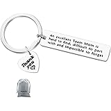 Gift for Team Mom An Excellent Team Mom is Hard to Find Keyring Thank you Gift for Coach Leader Mom Team Leaders Gift