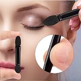 FYACCD 5 Pcs Disposable Double Head Sponge Eyeshadow Applicator Brush view 3