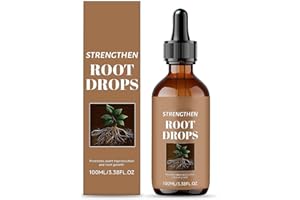 Root Drops, Liquid Rooting Vitamins, Fast Propagation, Stronger Roots, Less Shock, Works in Water, Soil, Leca, Moss, for for 